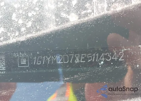 2014 Chevrolet Corvette Stingray Z51 из США, поврежденный, VIN 1G1YM2D78E5114342